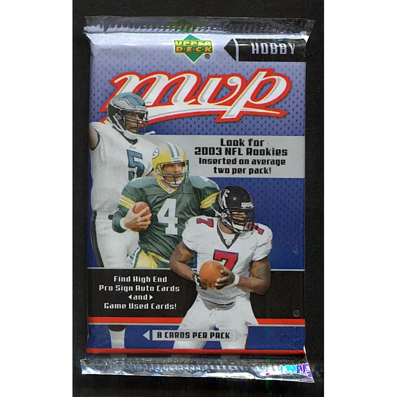 2003 Upper Deck MVP Football Unopened Pack (Hobby) (8)