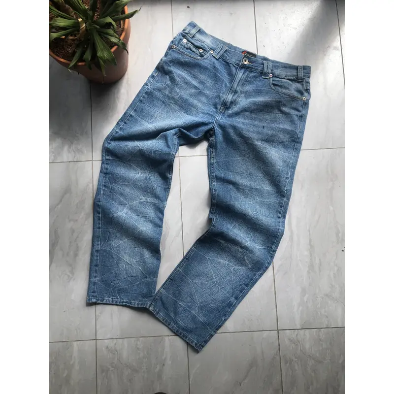 Vintage Phat Farm Faded Denim Jeans Size 38x34