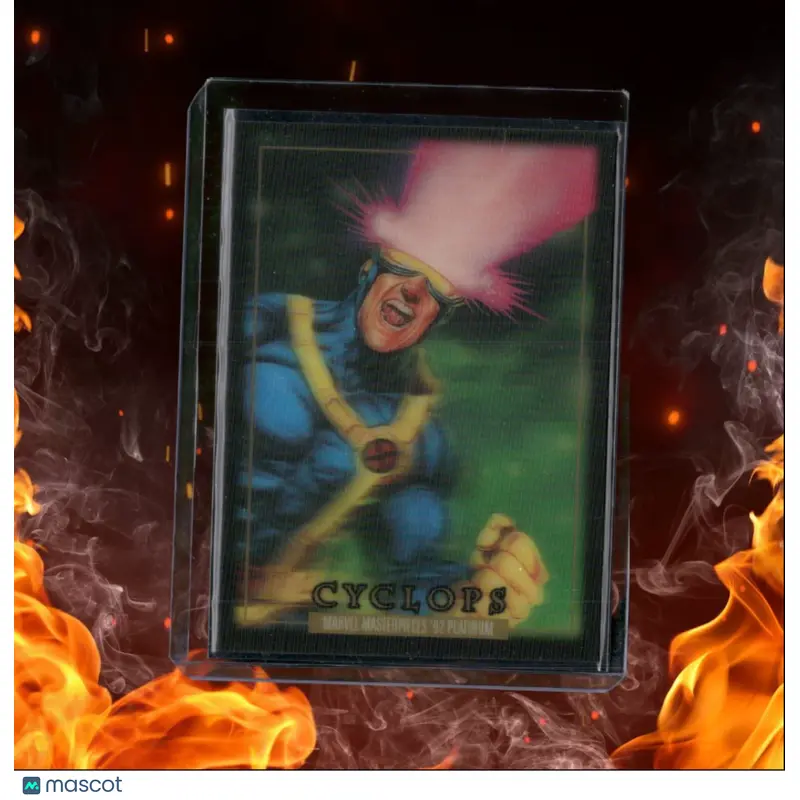2024 Marvel Masterpieces '92 Platinum Cyclops Lenticular #13
