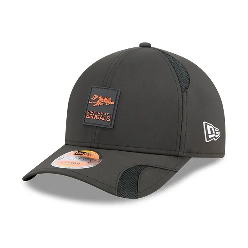 Cincinnati Bengals NFL Sideline 2025 Black 9FORTY M-Crown Adjustable Cap