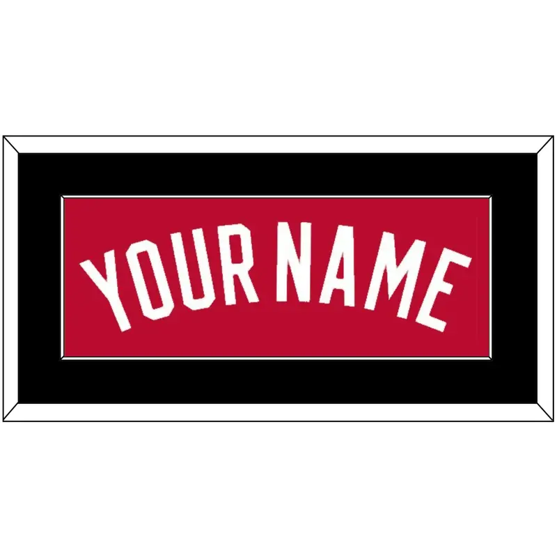 Toronto Name - Red Icon (2015-2020) - Single Mat 2