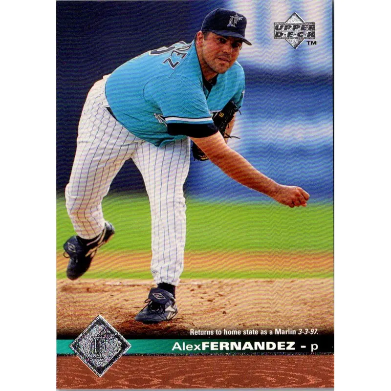 1997 Upper Deck Alex Fernandez #536