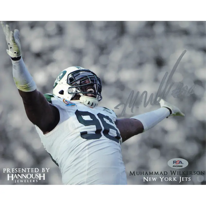 Muhammad Wilkerson signed 8x10 photo PSA/DNA New York Jets Autographed