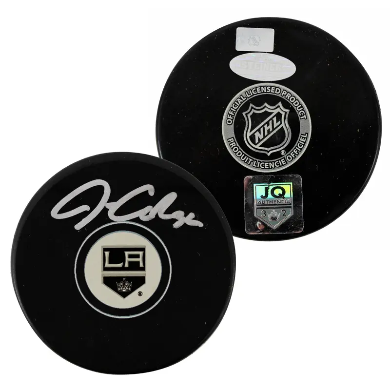 Kings Jonathan Quick Authentic Signed Official NHL Hockey Puck Steiner