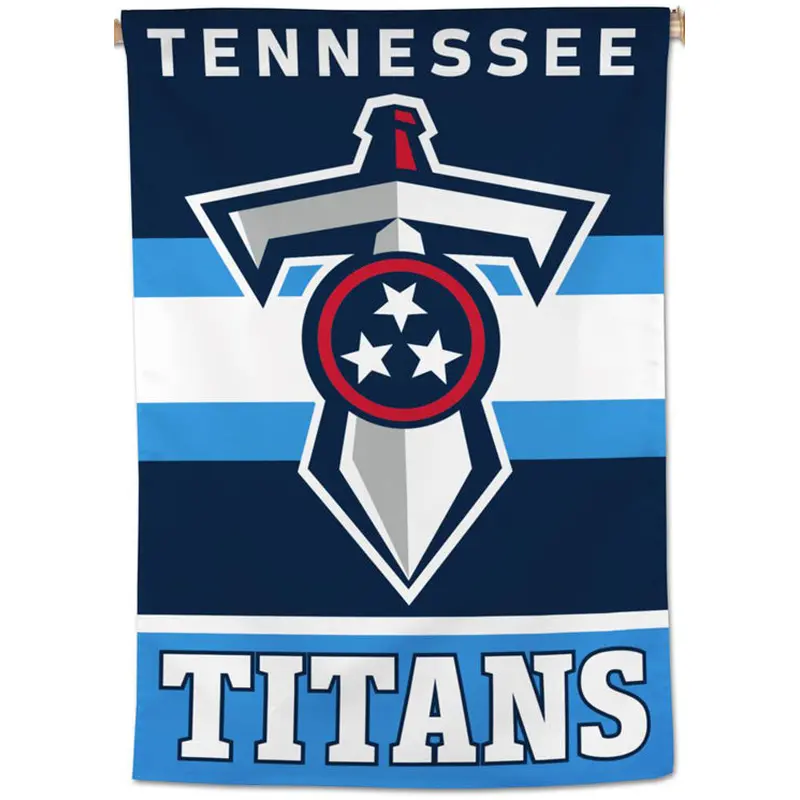 Tennessee Titans Sword-Style Alternate Logo NFL Team 28x40 Wall BANNER - Wincraft Inc.