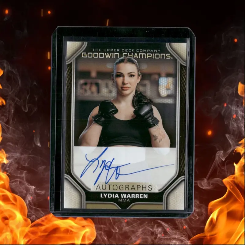 2024 Upper Deck Goodwin Champions Lydia Warren Auto #A-LW
