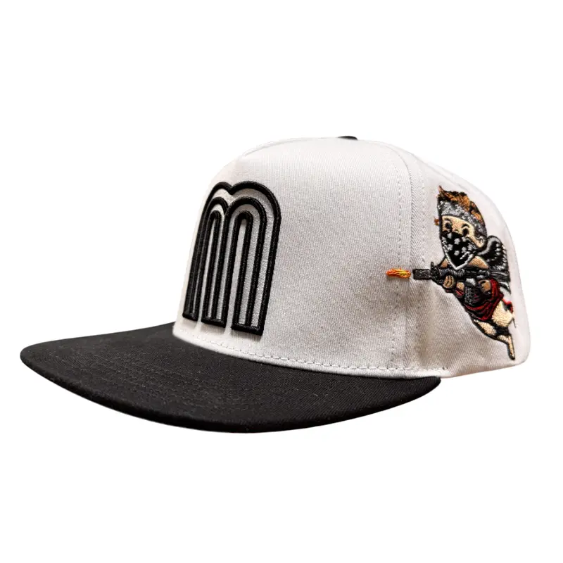 CONTTI HATS BIGBOSS WHITE MEXICO SNAPBACK HAT ADMX WHT