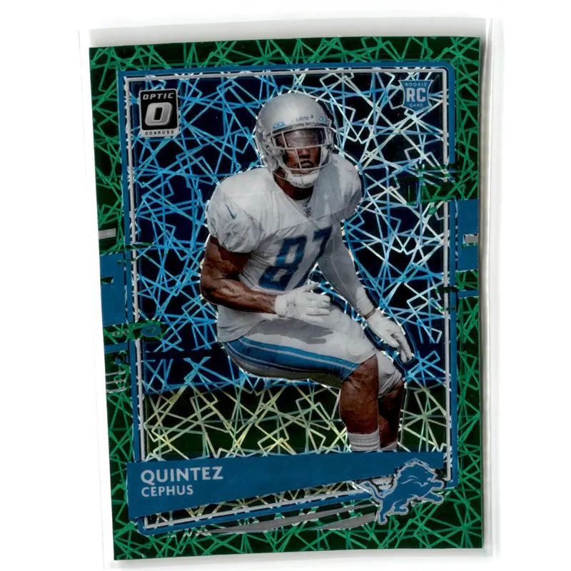 2020 Donruss Optic Green Velocity Quintez Cephus #130