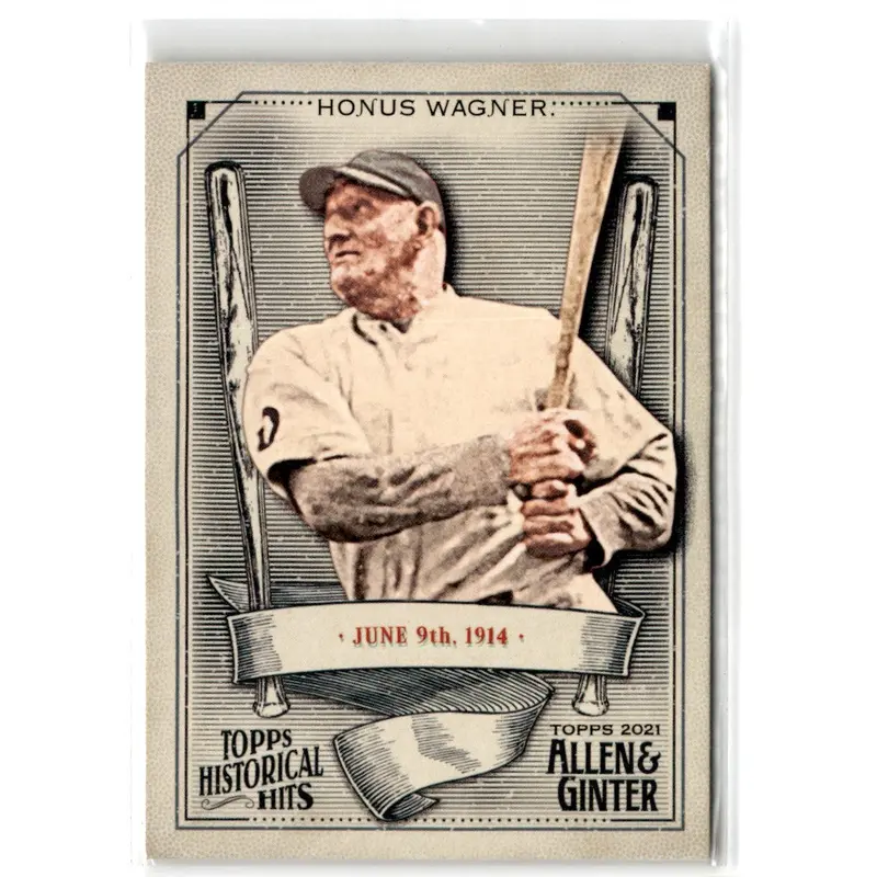 2021 Topps Allen & Ginter Historical Hits Honus Wagner #HH-2