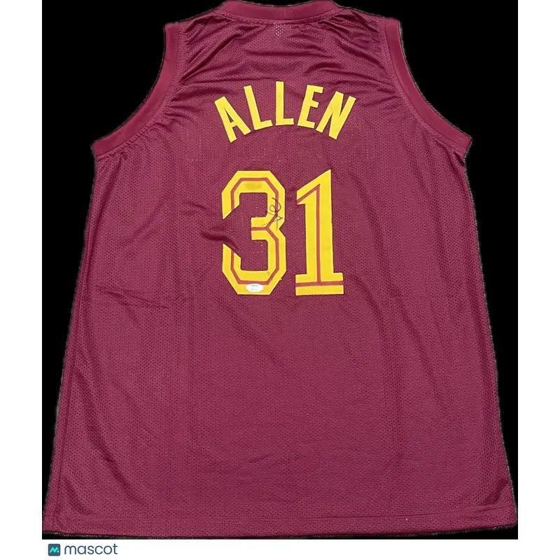 Jarrett Allen Signed Jersey PSA Cleveland Cavaliers Autographed
