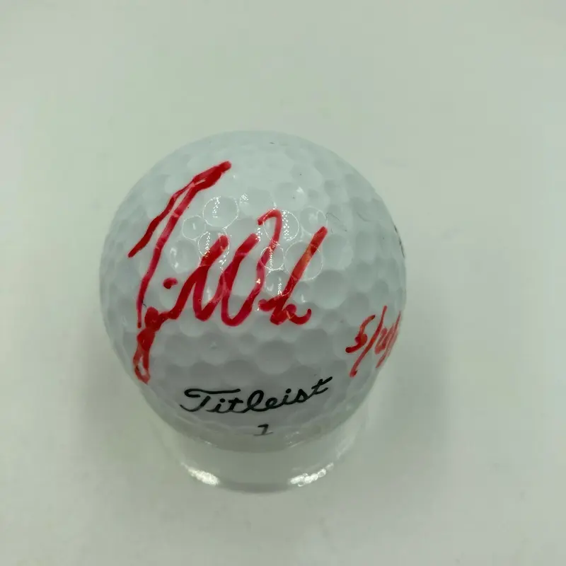 Rare Tiger Woods Early Career 1995 Signed Autographed Golf Ball With JSA COA