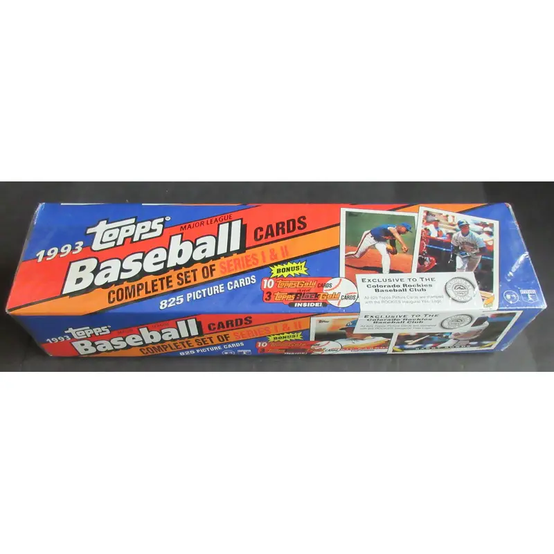 1993 Topps Baseball Factory Set (Colorado Rockies)