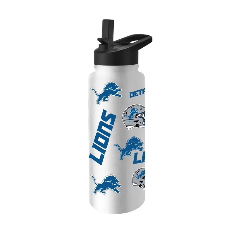 Detroit Lions 34oz Native Quencher Bottle