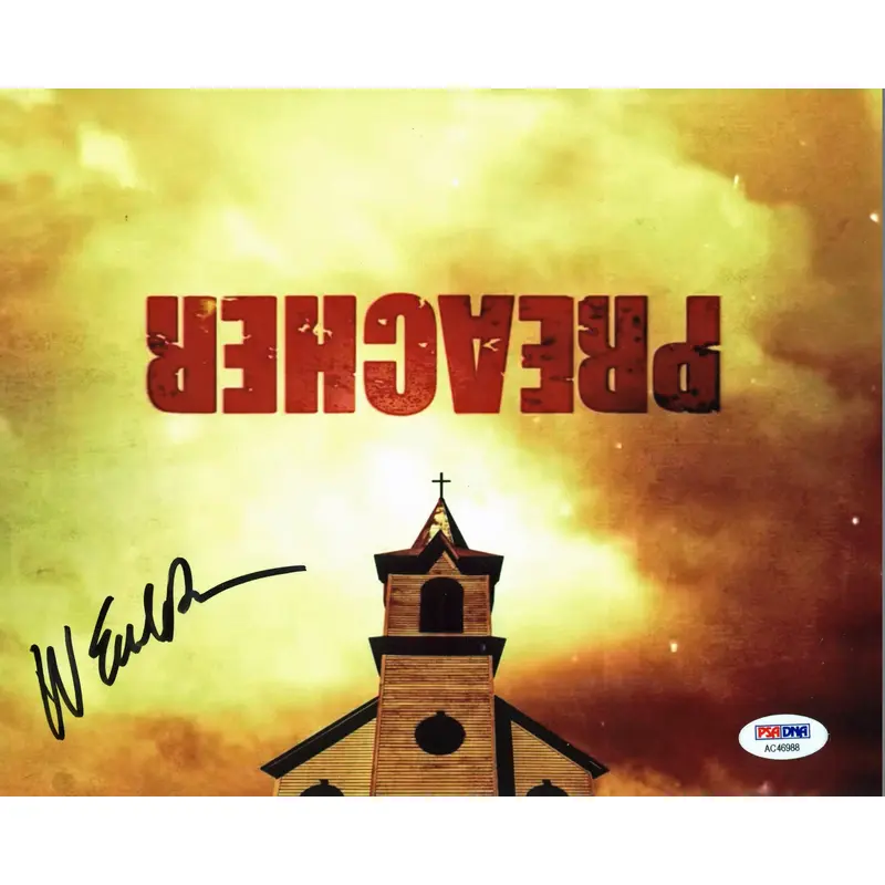 W. Earl Brown Preacher Authentic Signed 8X10 Photo Autographed PSA/DNA #AC46988