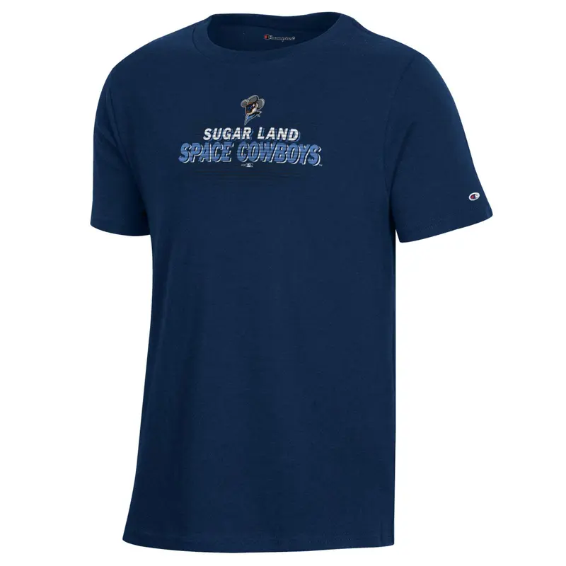 Sugar Land Space Cowboys Champion Youth Tee Glear Gel