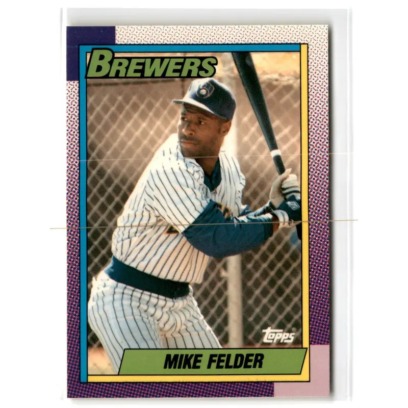 1990 Topps Tiffany Mike Felder #159
