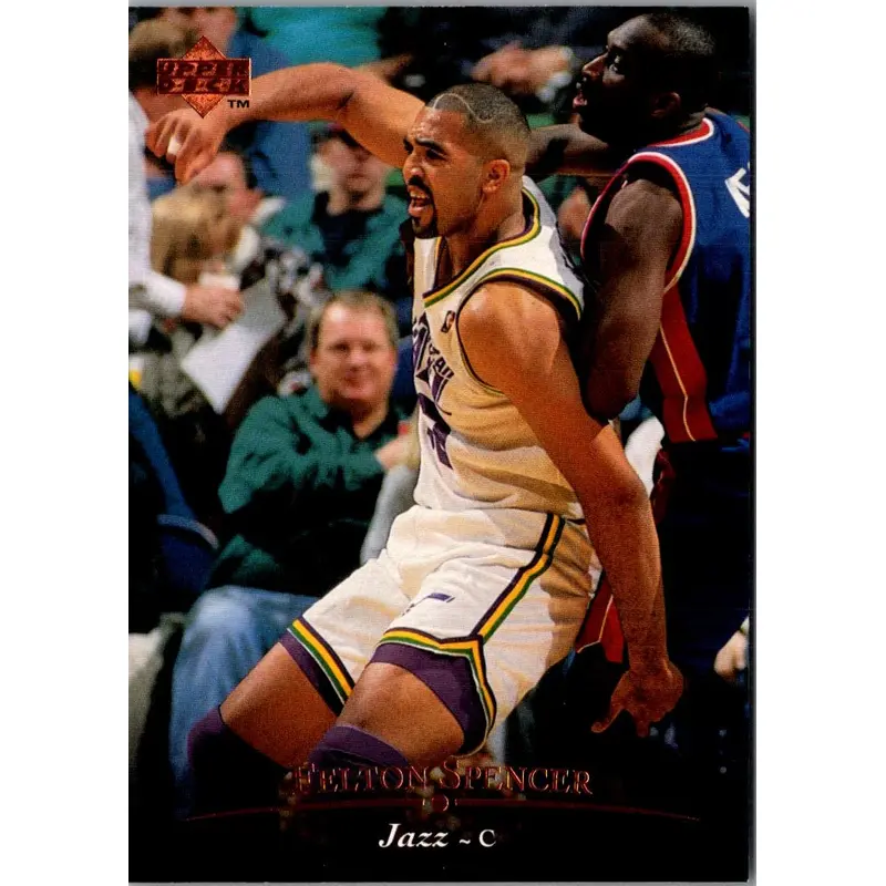 1995 Upper Deck Felton Spencer #24
