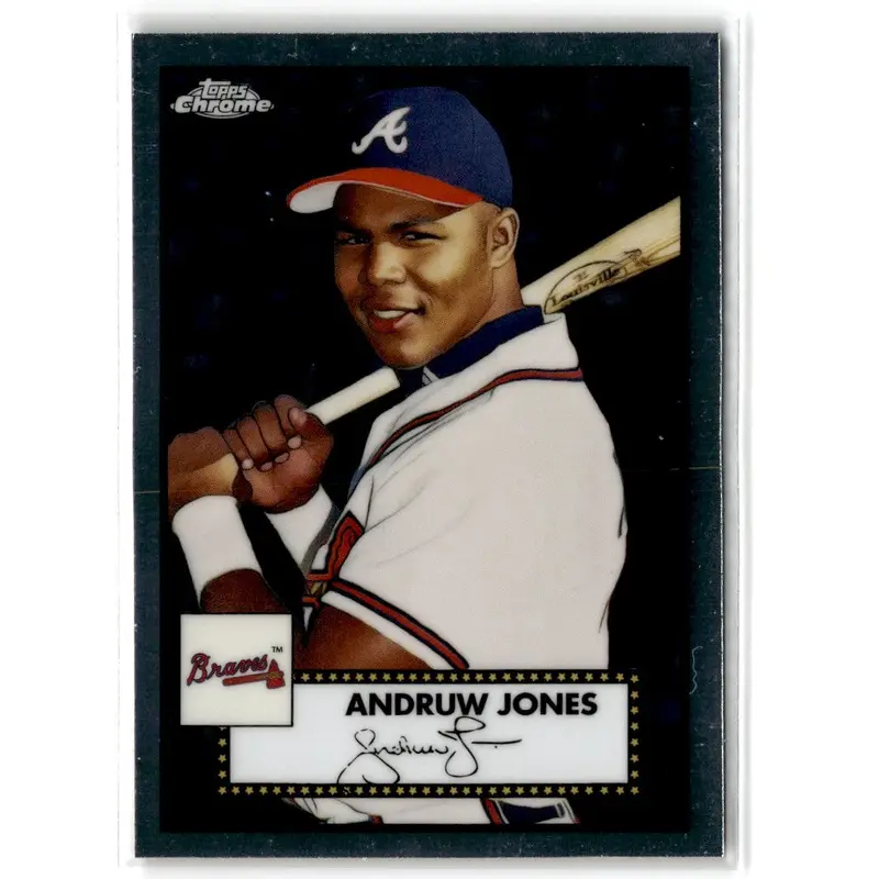 2021 Topps Chrome Platinum Anniversary Andruw Jones #566