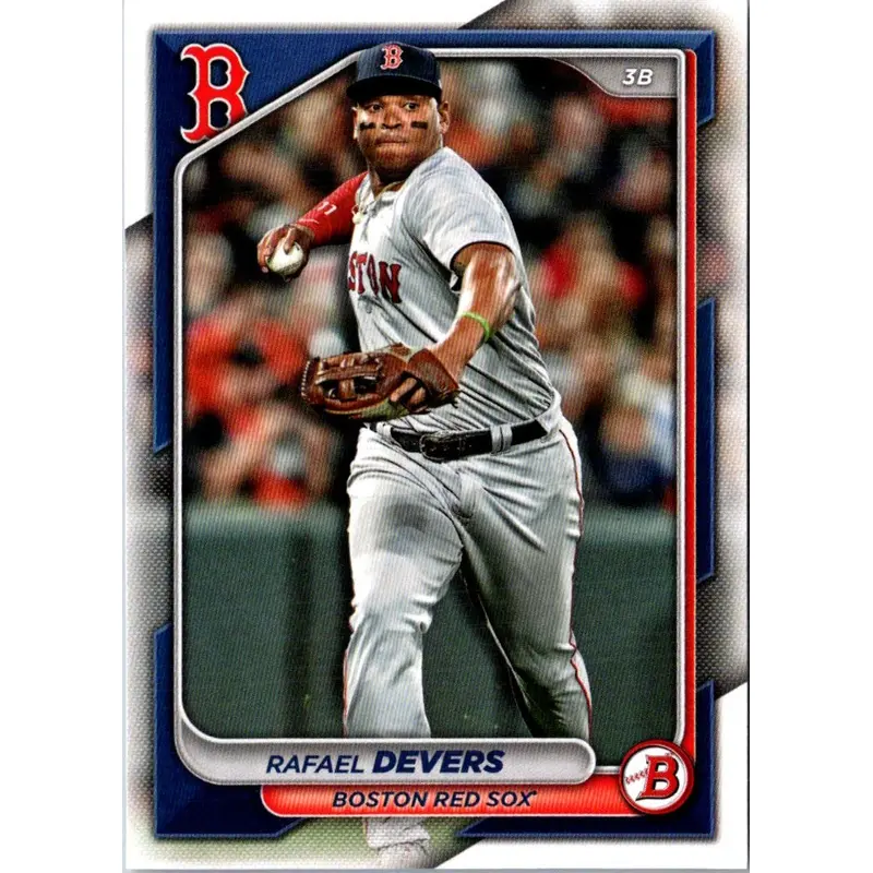 2024 Bowman Green Pattern Rafael Devers #10