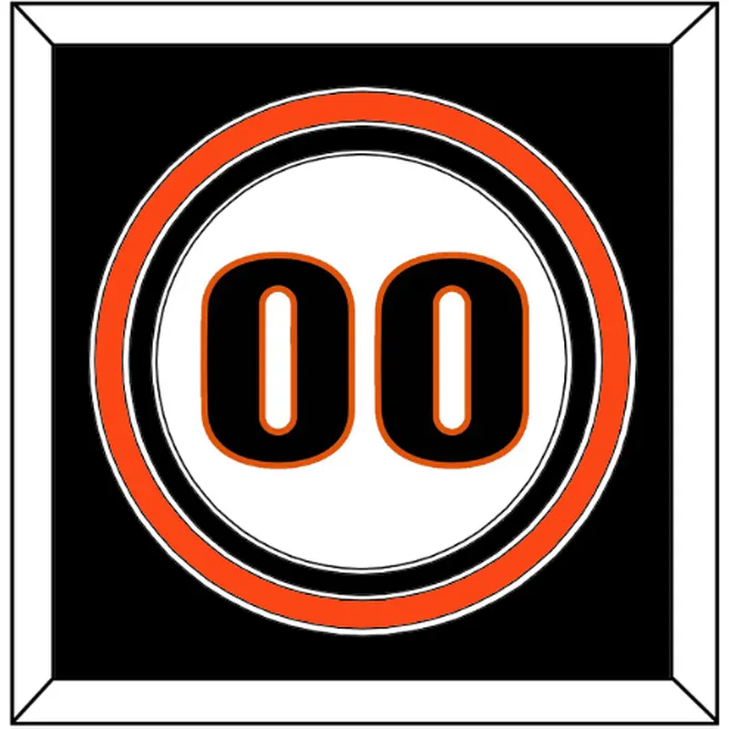 San Francisco Number - Home White (1983-1993) - Triple Mat 3