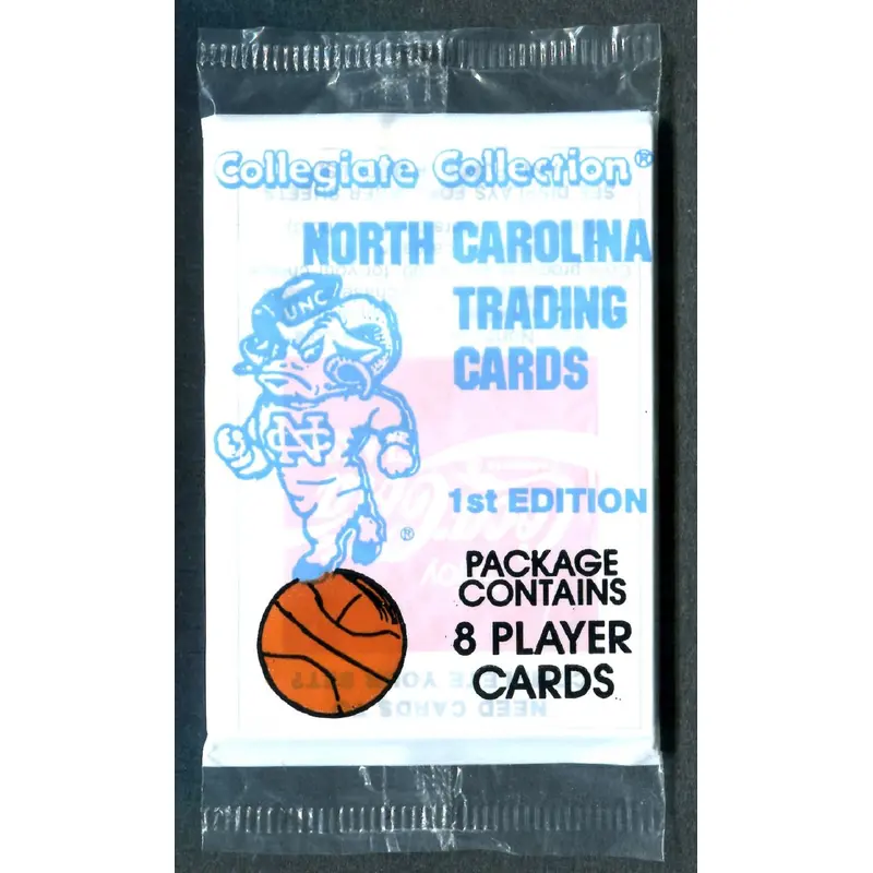 1989 Collegiate Collection North Carolina Basketball First Edition Pack (8)