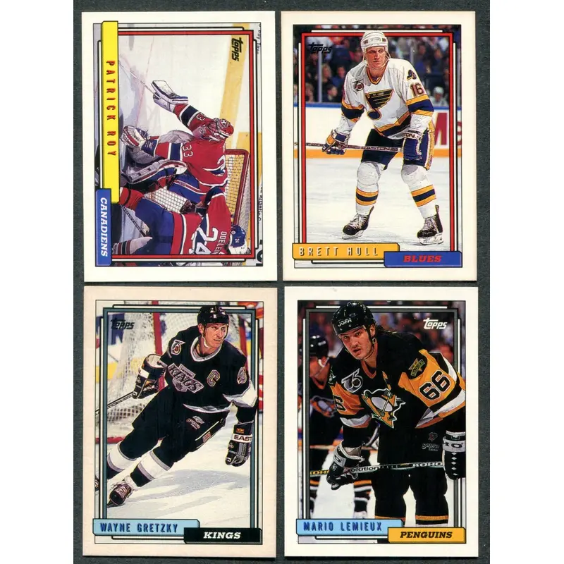 1992/93 Topps Hockey Complete Set (529)