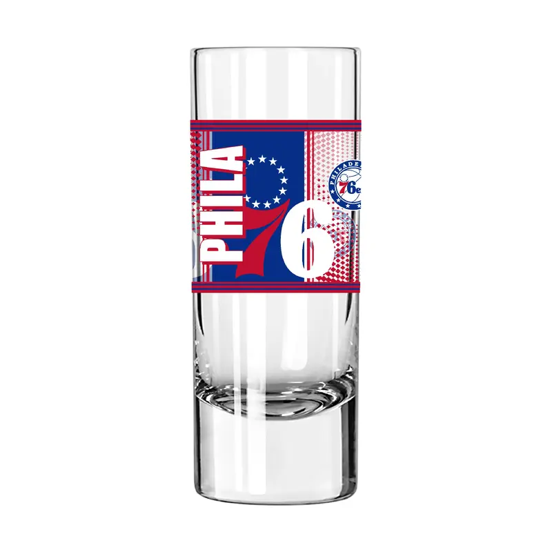 Philadelphia 76ers 2.5oz Hero Shooter Glass
