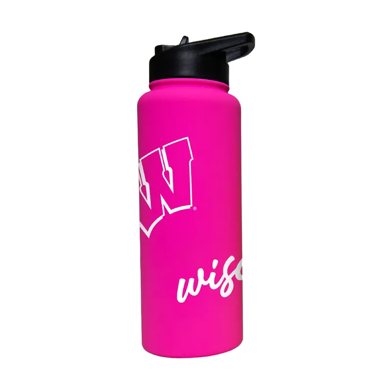 Wisconsin 34oz Electric Bold Soft Touch Quencher