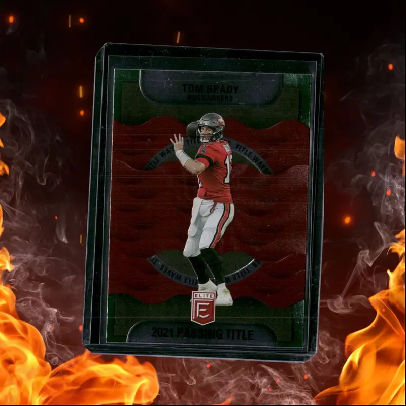 2022 Panini Donruss Elite Tom Brady Title Waves #TW3