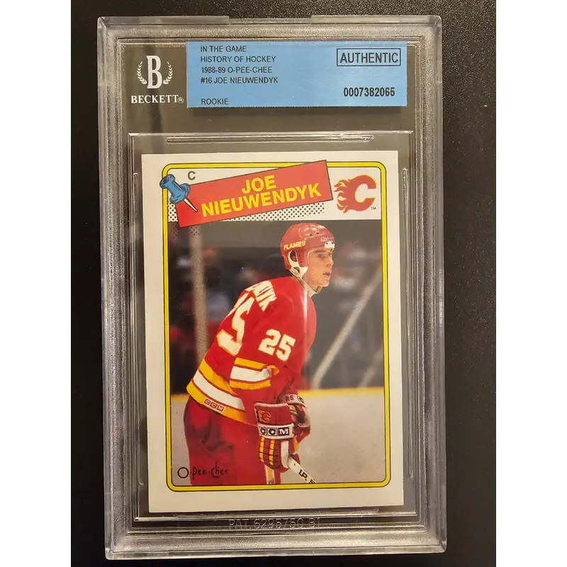 2012-13 In the Game History of Hockey Joe Nieuwendyk #16 RC