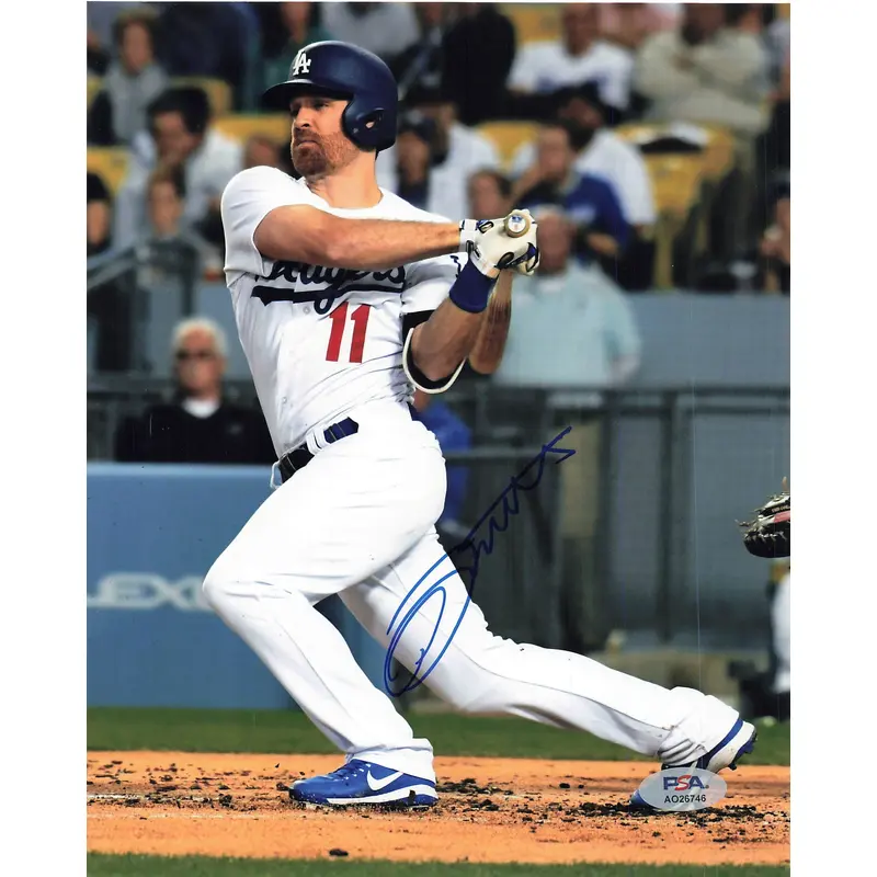 Logan Forsythe signed 8x10 photo PSA/DNA Los Angeles Dodgers Autographed