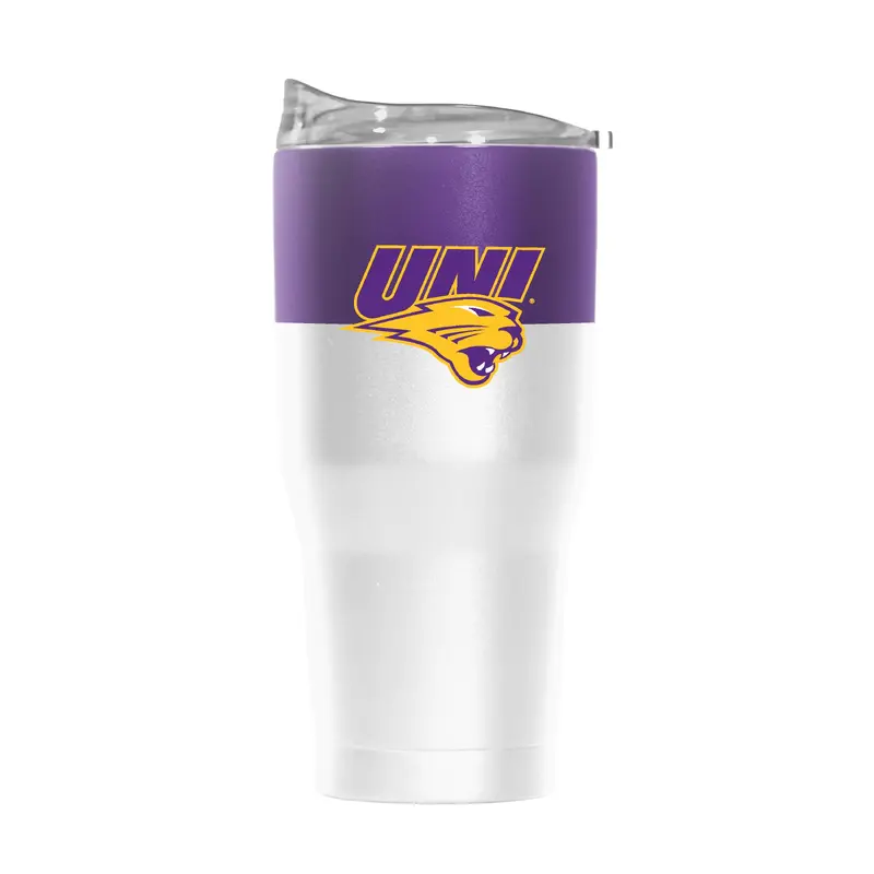 Northern Iowa 30oz Colorblock Powder Coat Tumbler