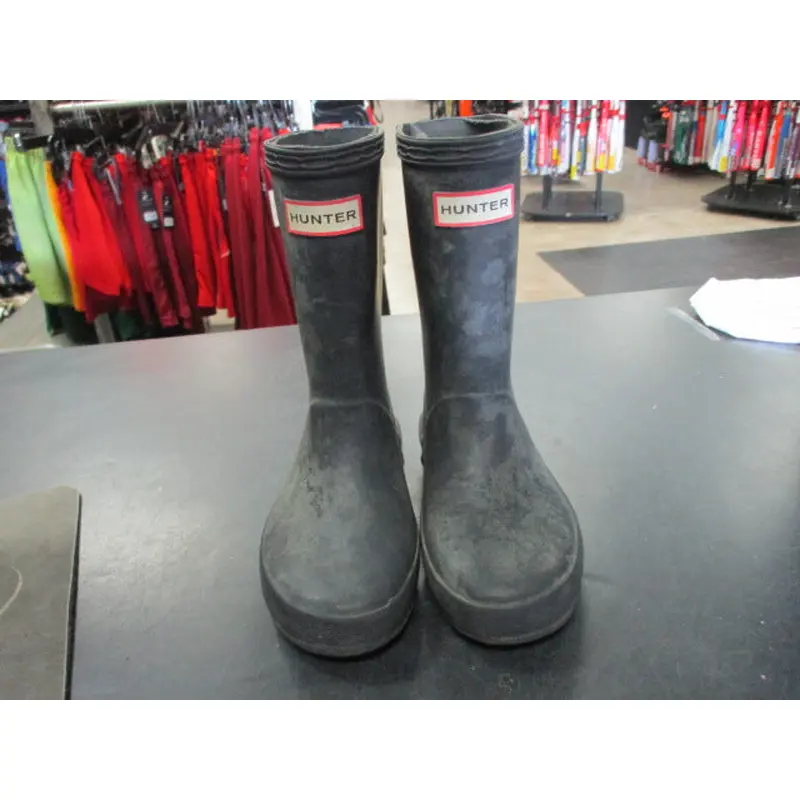 Used Hunter Size Kids 8 Rain Boots