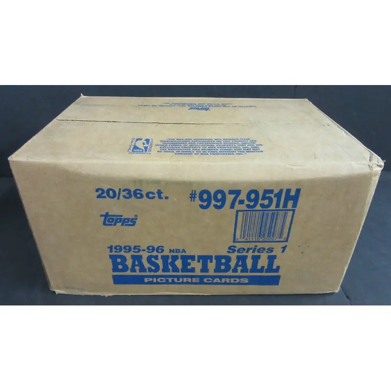 1995/96 Topps Basketball Series 1 Case (Hobby) (20 Box)