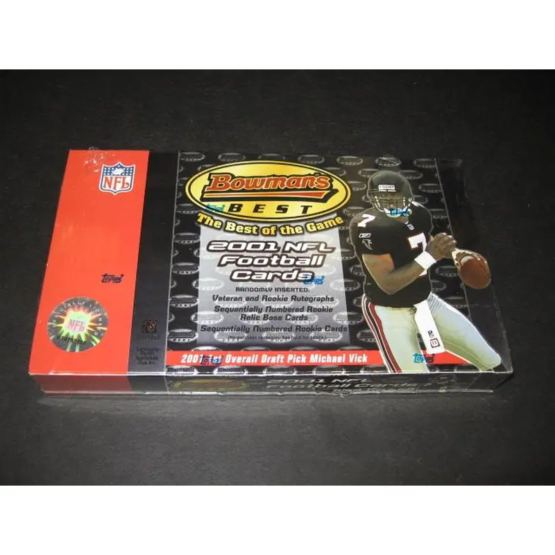 2001 Bowman's Best Football Box (Retail)