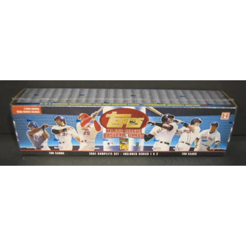 2001 Topps Baseball Factory Set (Hobby) (Blue)