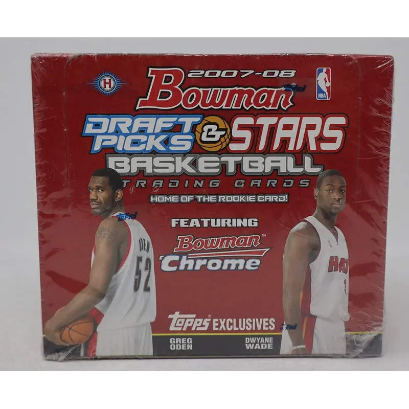 2007/08 Bowman Draft Picks & Stars Basketball Box (Hobby) (18/6)