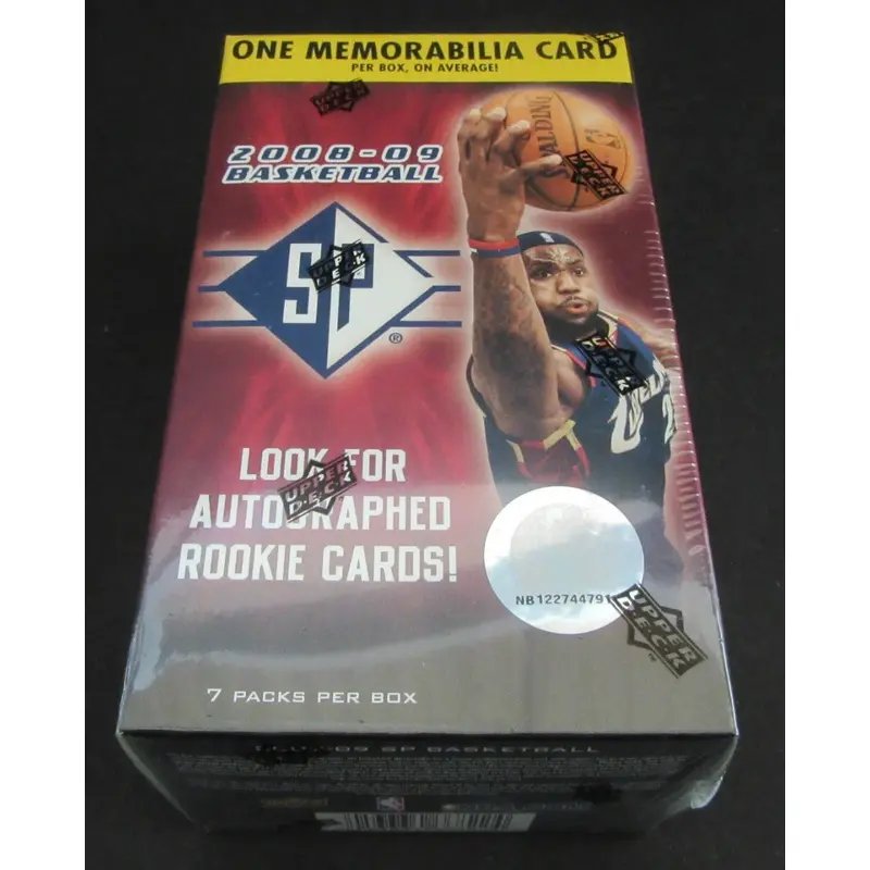 2008/09 Upper Deck SP Basketball Blaster Box (7/)