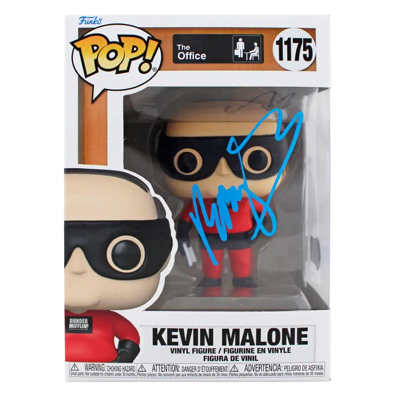 Brian Baumgartner The Office Authentic Signed #1175 Funko Pop Vinyl Figure BAS