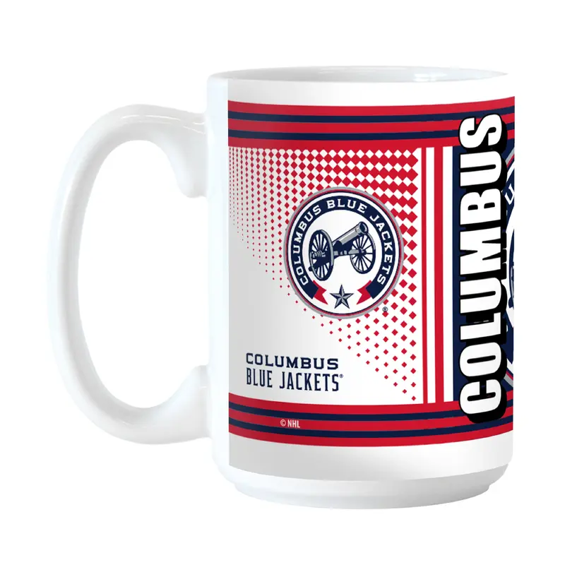 Columbus Blue Jackets 15oz Alternate Hero Sublimated Mug