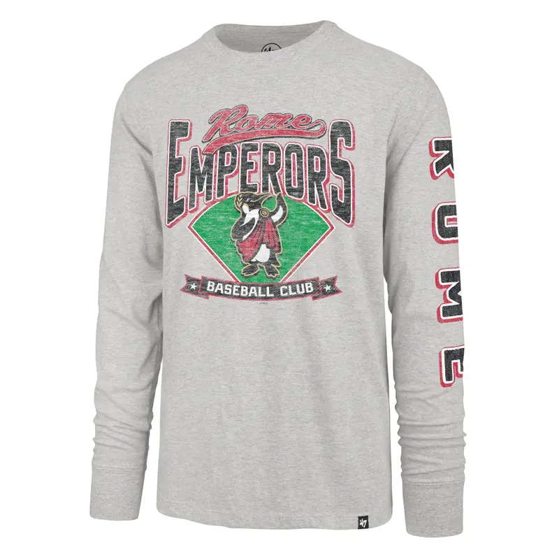 Rome Emperors '47 Grey Long Sleeve
