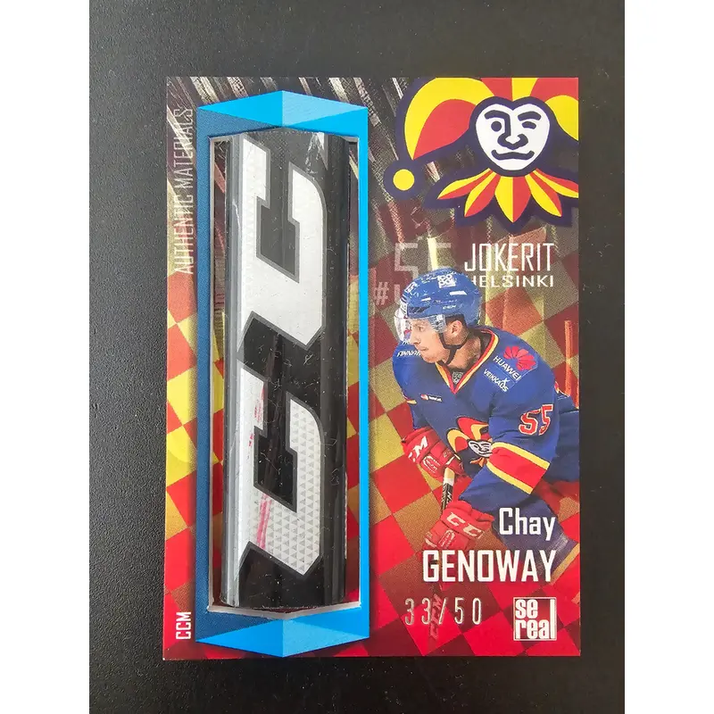 2016-17 Cereal Jokerit Stick - Chay Genoway #JOK-STI-007 /50