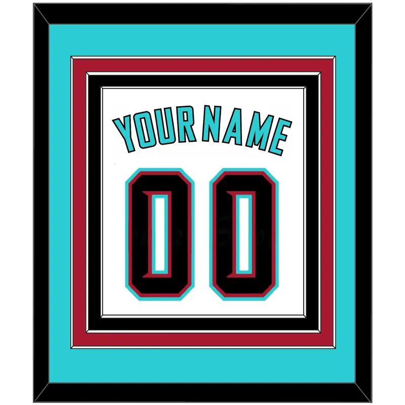 Arizona Name & Number - Alternate Home White (2020-2023) - Triple Mat 4