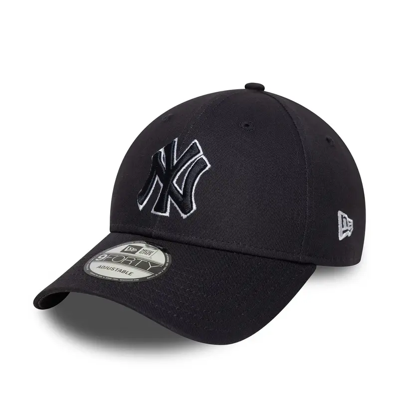 New York Yankees MLB Outline Navy 9FORTY Adjustable Cap