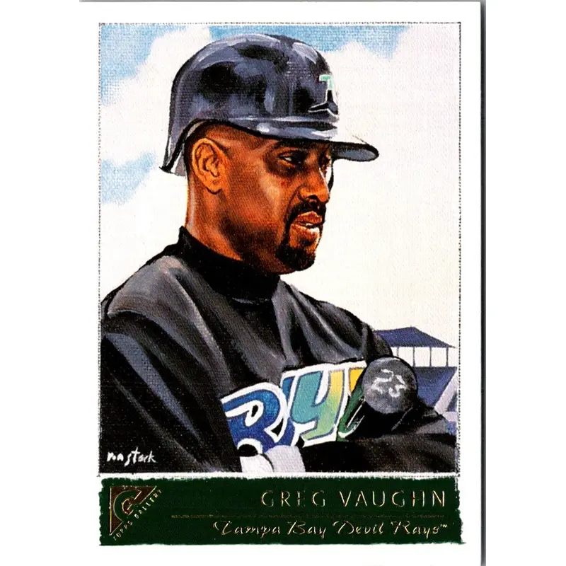 2001 Topps Gallery Greg Vaughn #59