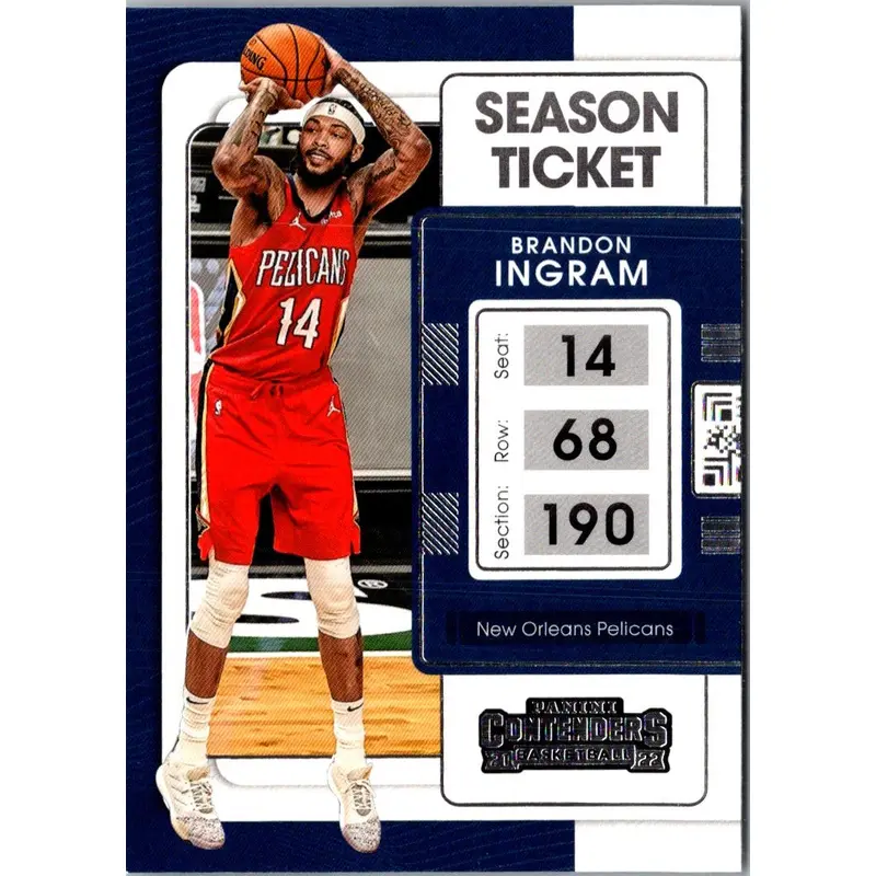 2022 Panini Noir Brandon Ingram #45