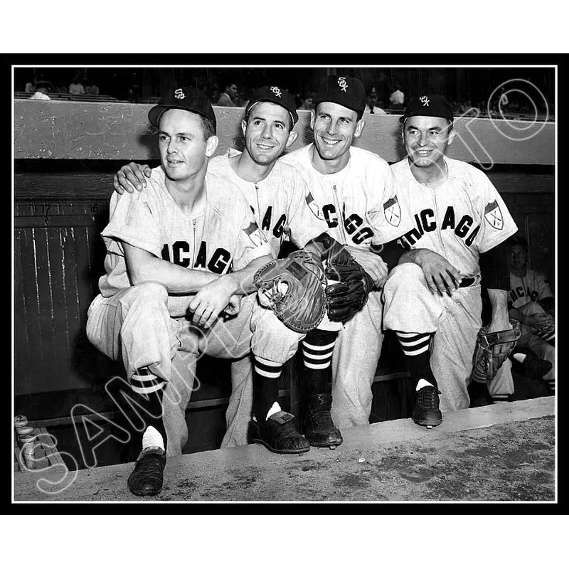 Nellie Fox 8X10 Photo - 1951 White Sox Gumpert Dorish Niarhos - 1740