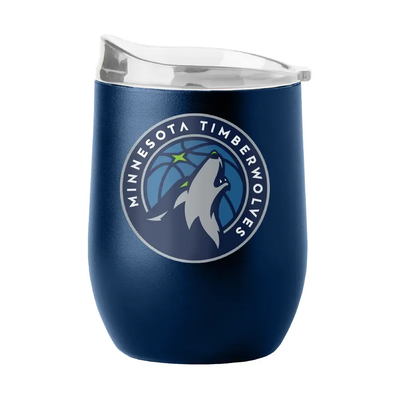 Minnesota Timberwolves 16oz Flipside Powder Coat Curved Bev