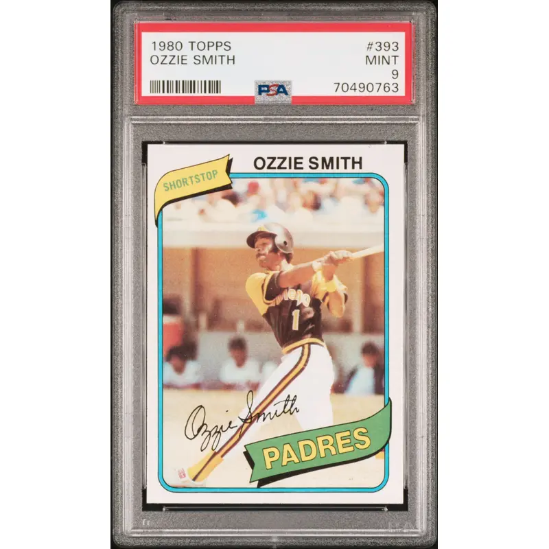 Ozzie Smith 1980 Topps #393 PSA 9 Mint