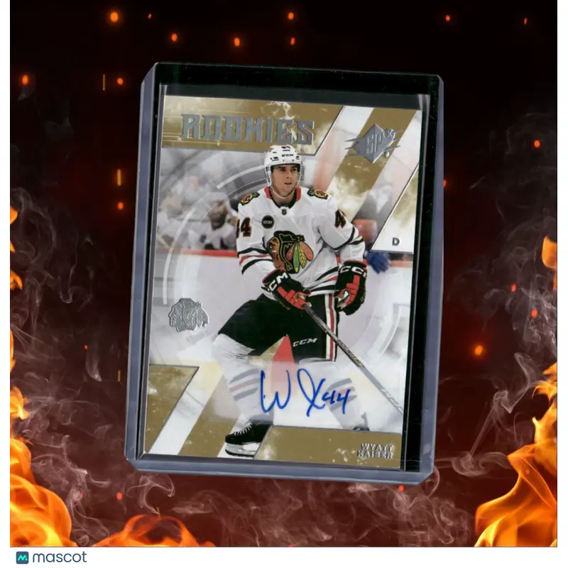 2023-24 Upper Deck SPx Wyatt Kaiser Gold Rookie Auto #142